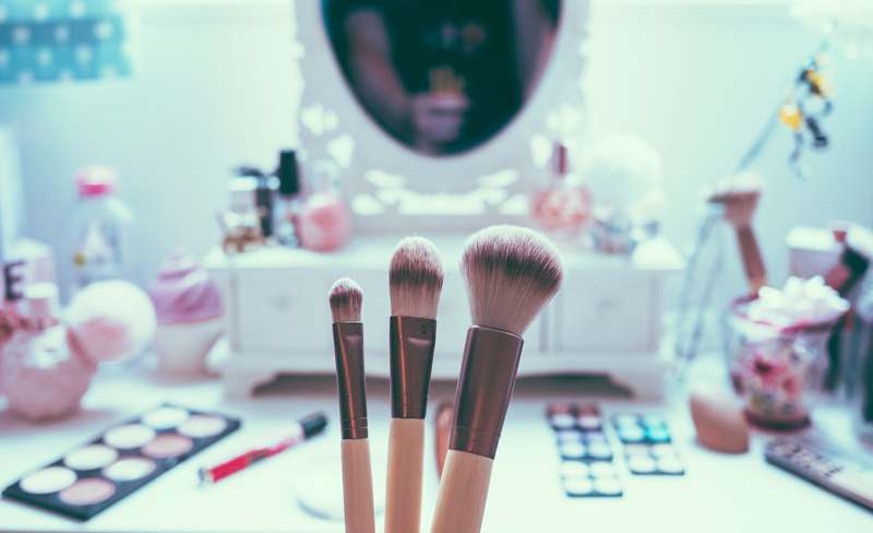 Homepage for Beauty & Skincare Beauty Tools and Accessories makeup tables